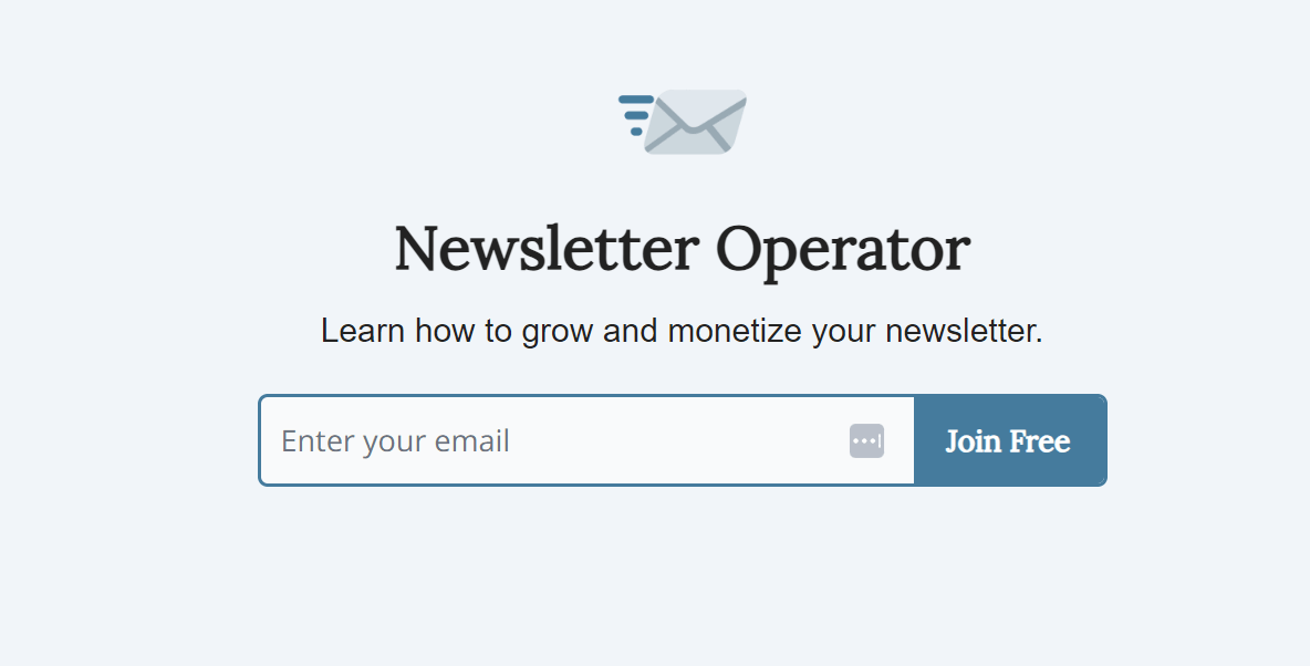 newsletter operator beehiiv newsletter