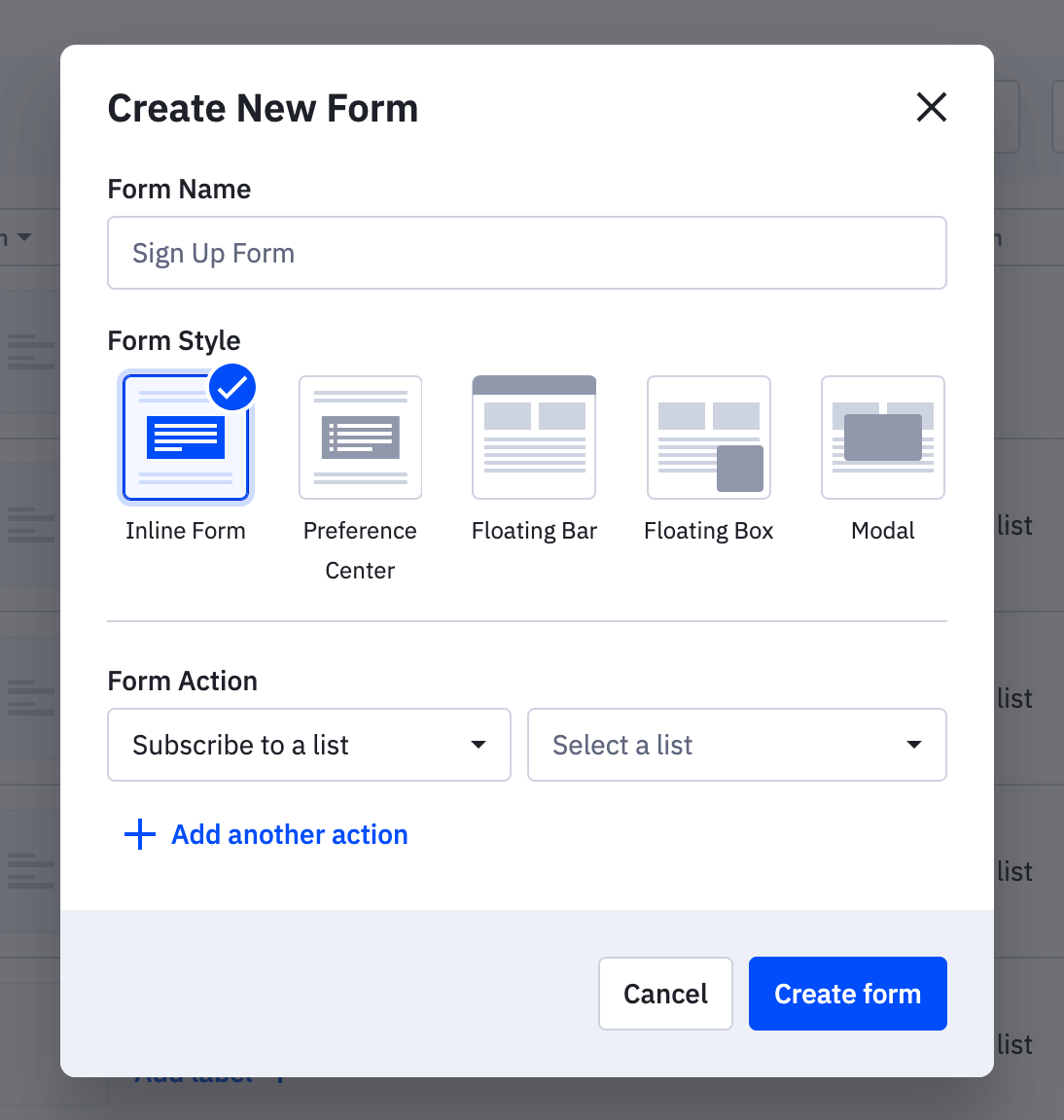 activecampaign form builder