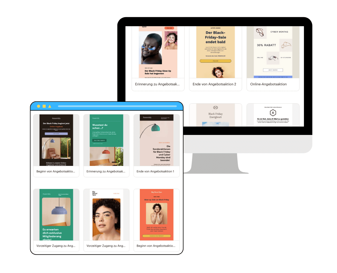 mailchimp templates de