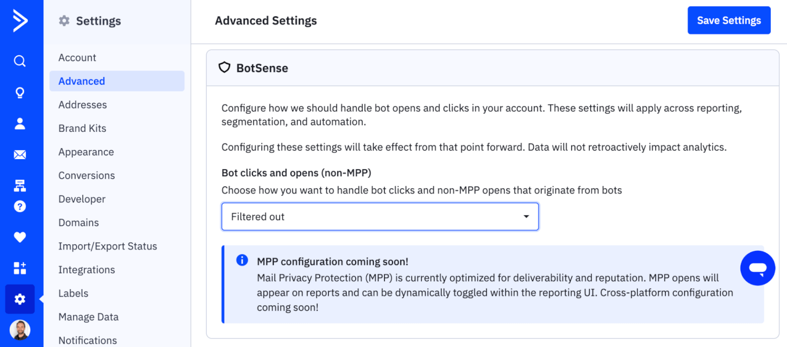 activecampaign botsense