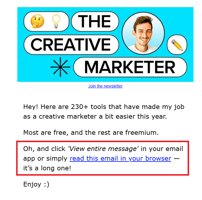 Shlomo clipping message