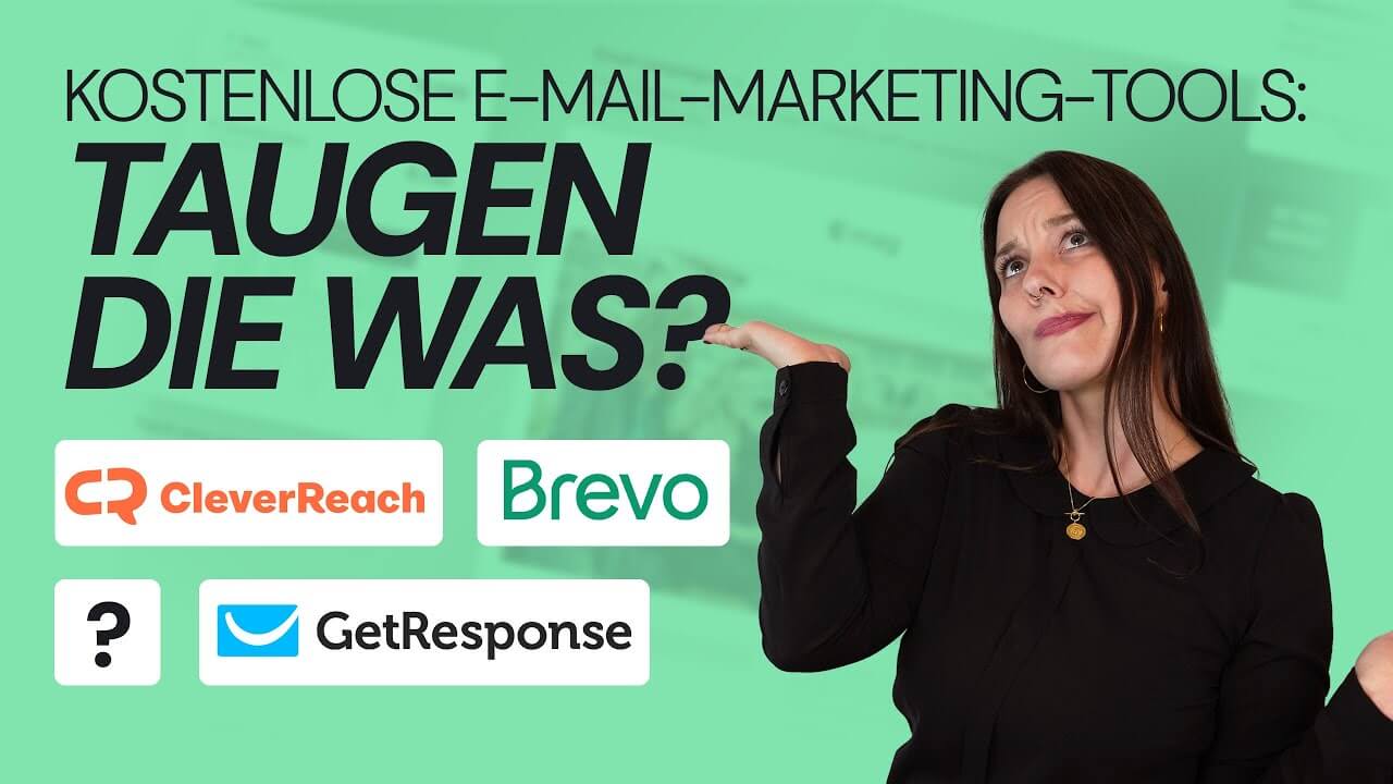kostenlose e-mail marketing software video testbericht