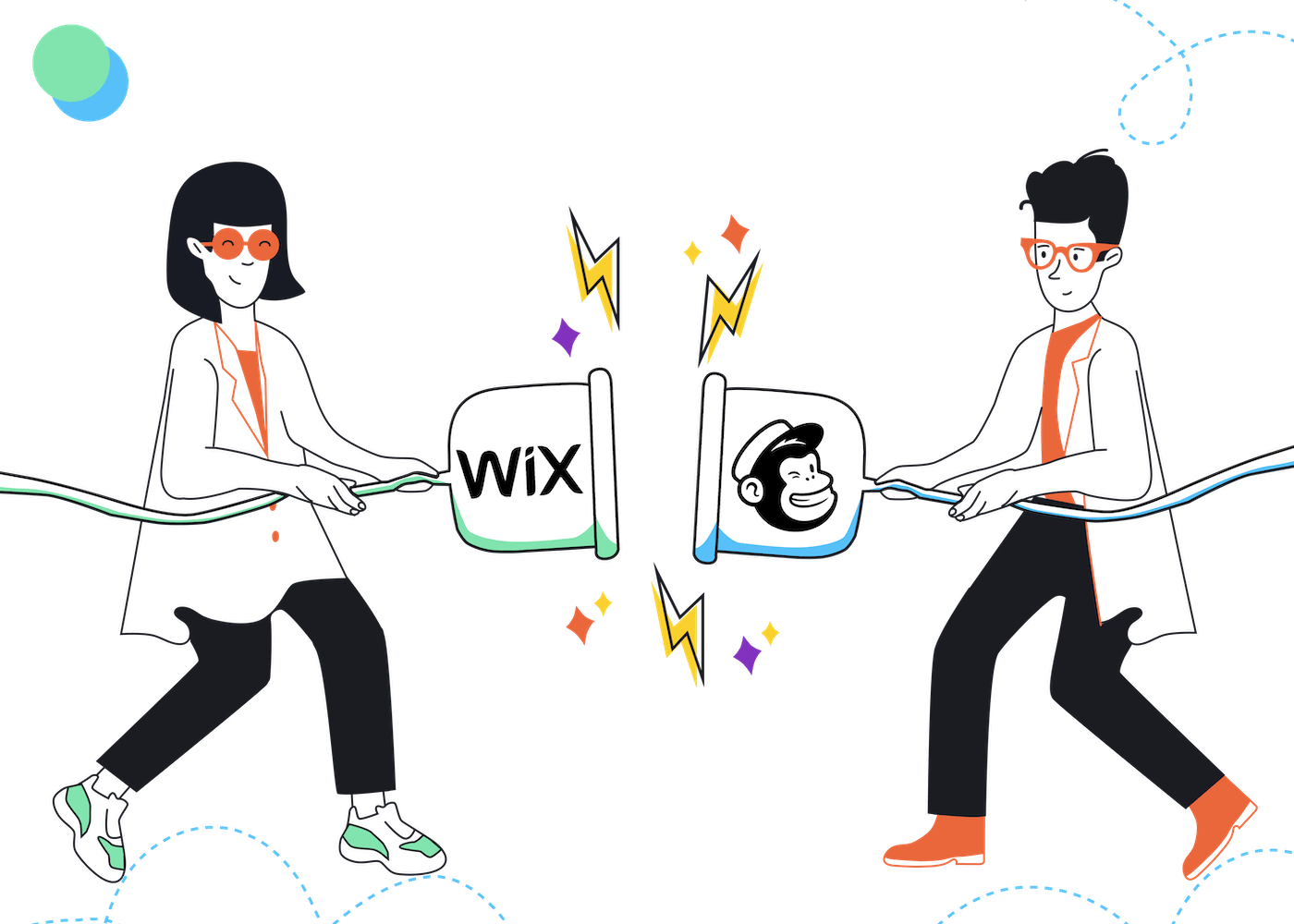 Wix integrations with Mailchimp