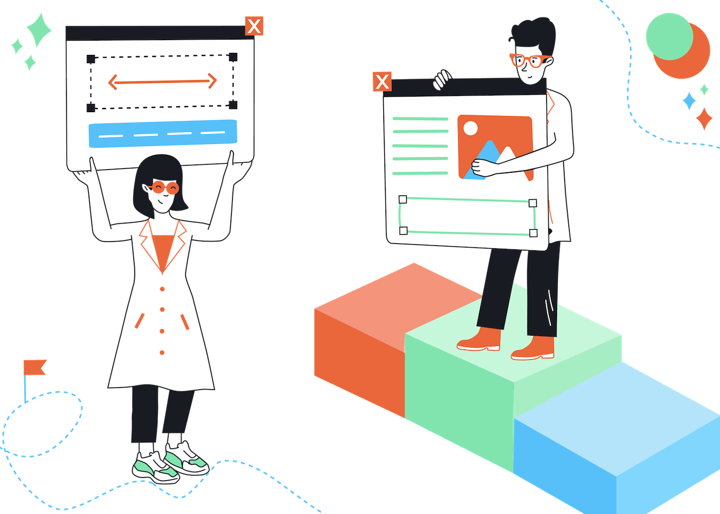 types of landing pages