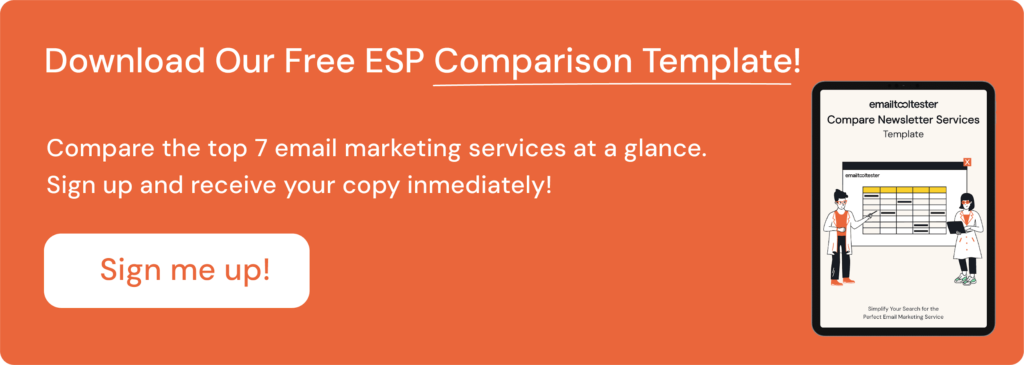 best esp comparison template