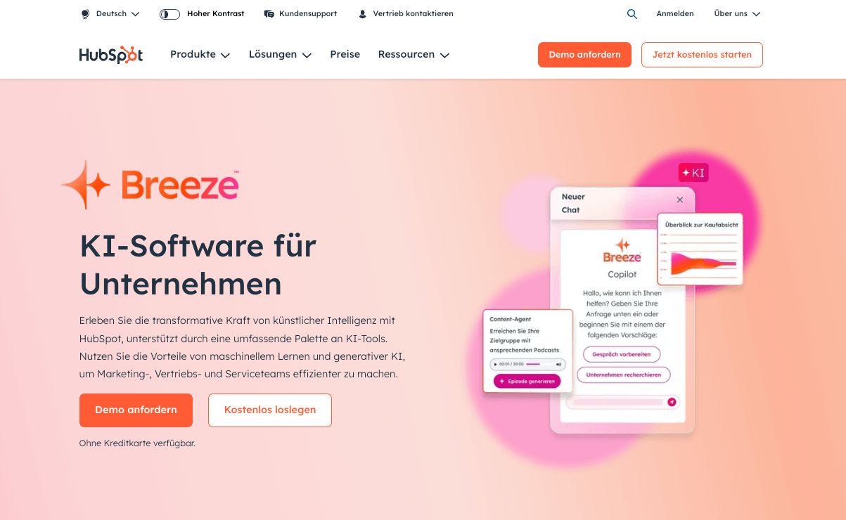 hubspot breeze