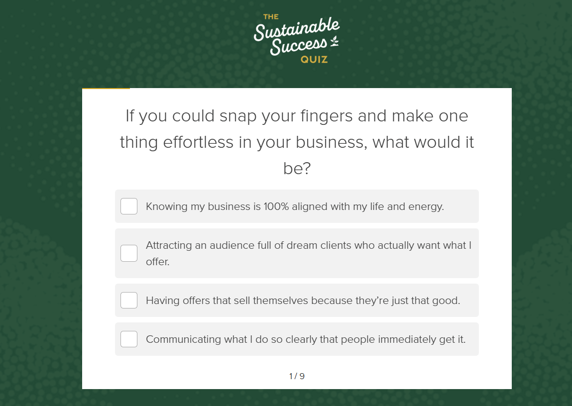 Chanti Zak's Quiz