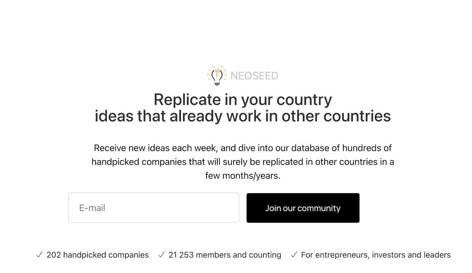 mailerlite newsletter example