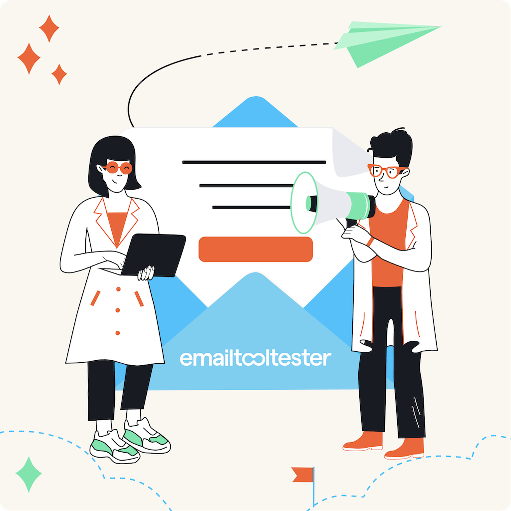 Emailtooltester Newsletter sign up