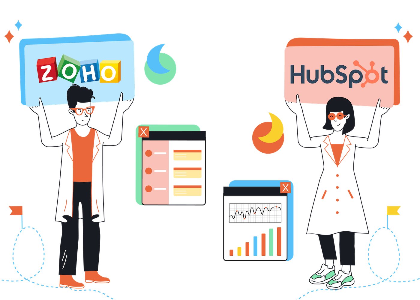 zoho vs hubspot