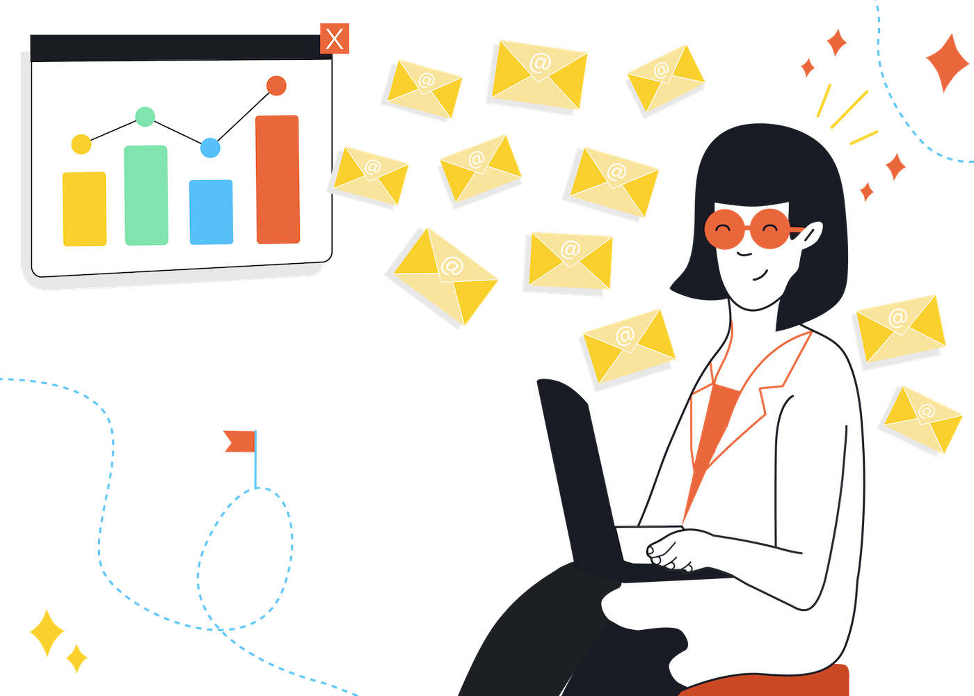 How many emails are sent per day banner