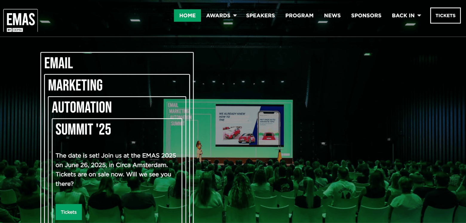 EMAS Homepage