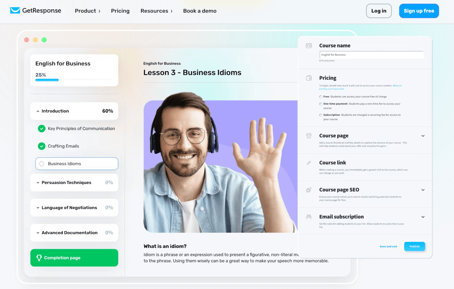 getresponse course creator