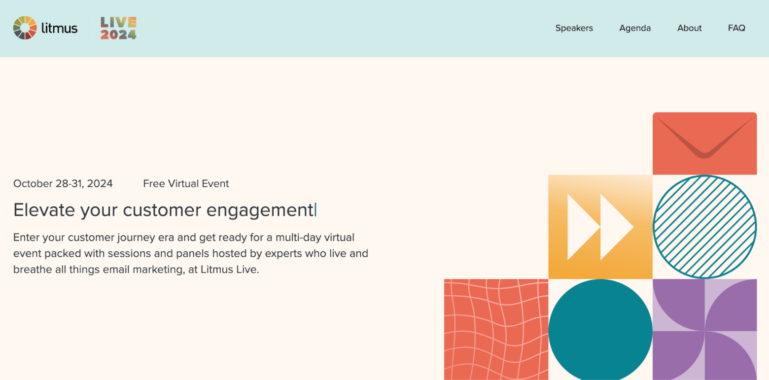 Litmus Live Homepage