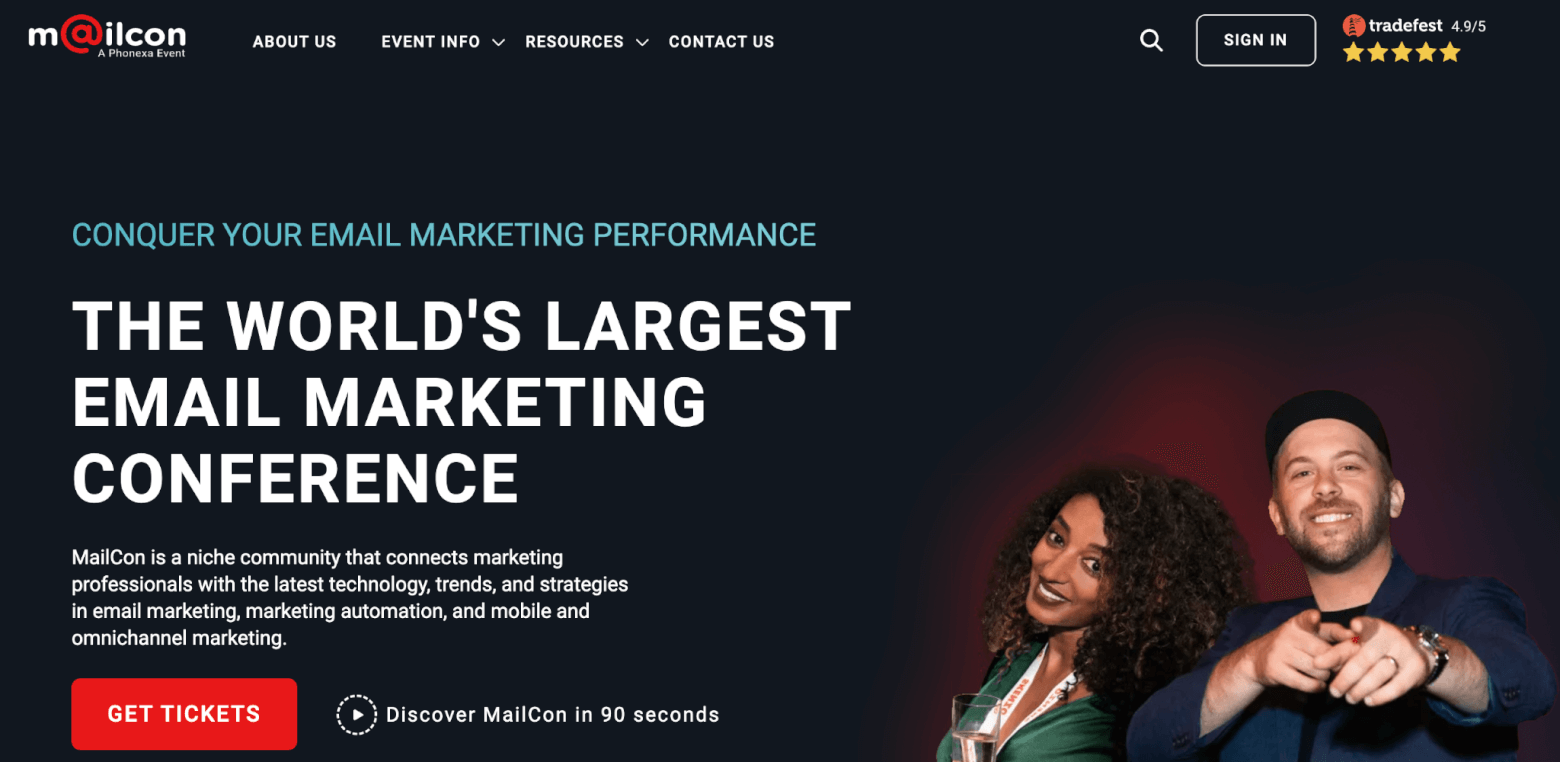  MailCon Homepage