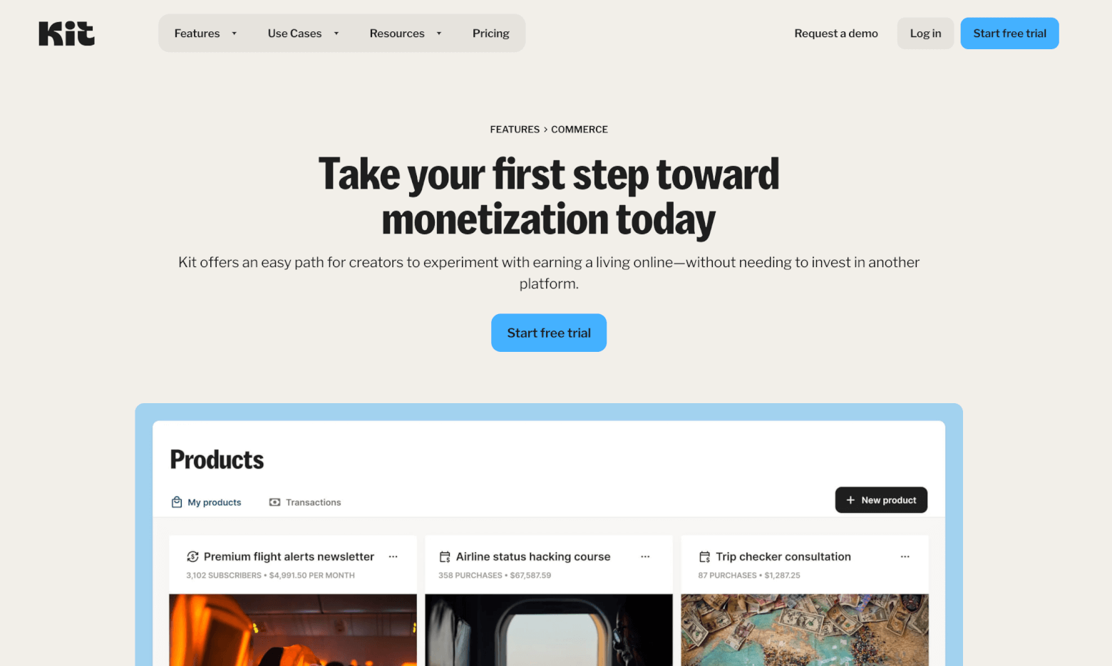 kit- sell digital products