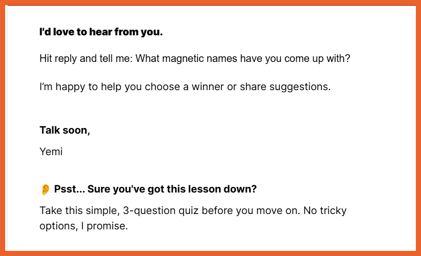 engagement-driven email