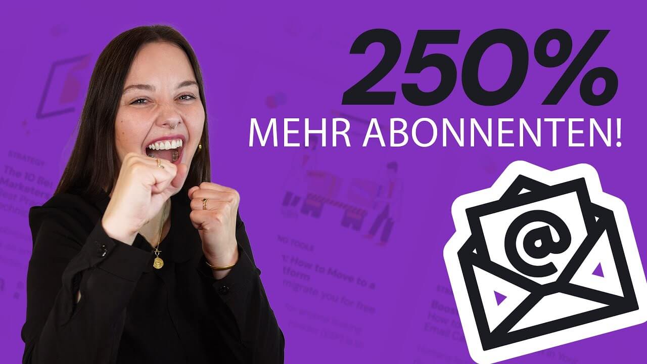 email marketing strategie video