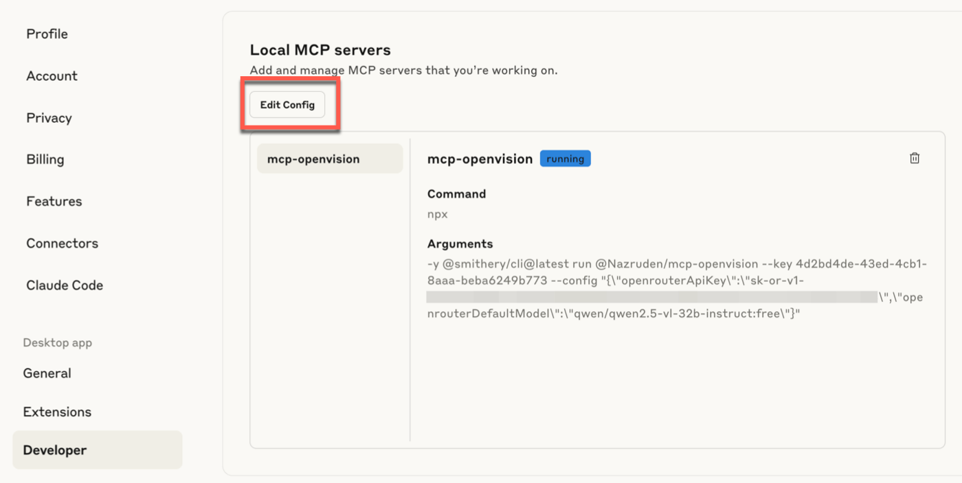 Create MCP server connection in Claude