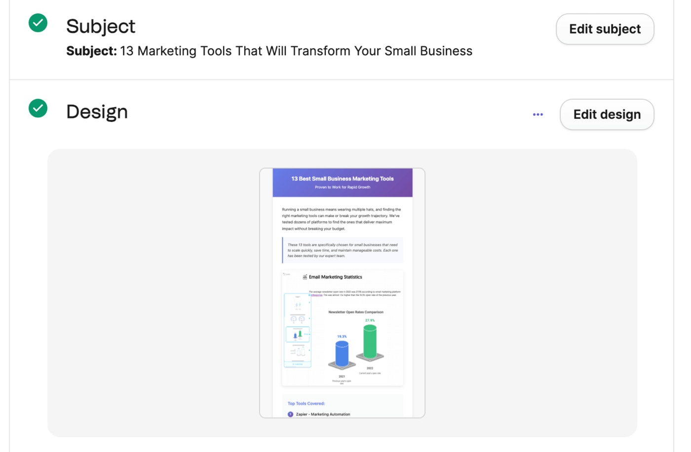 Reviewing email created in Brevo using MCP