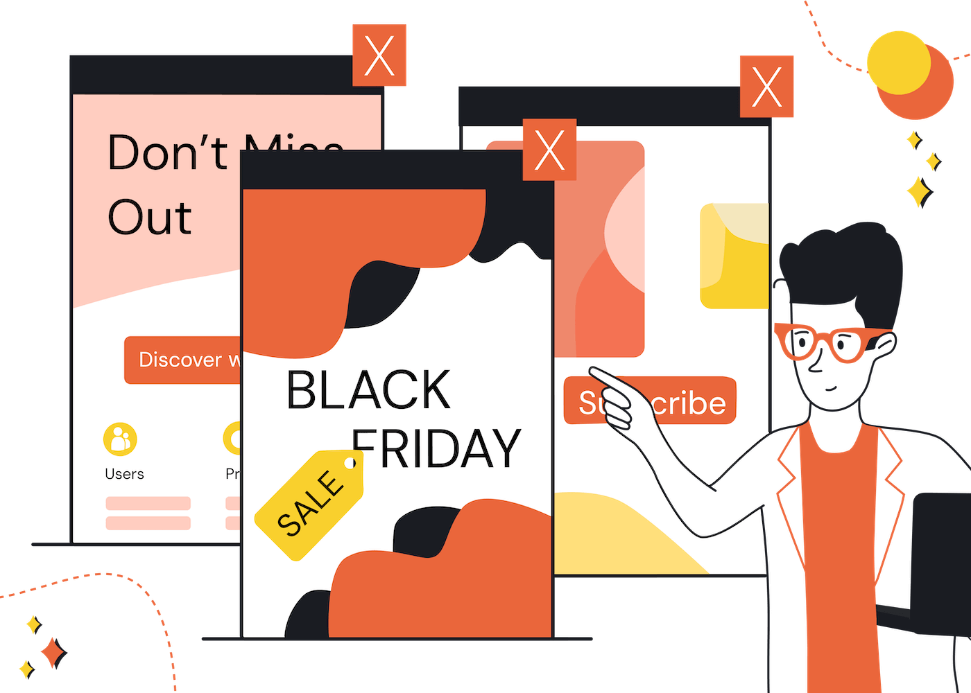 Newsletter ad examples