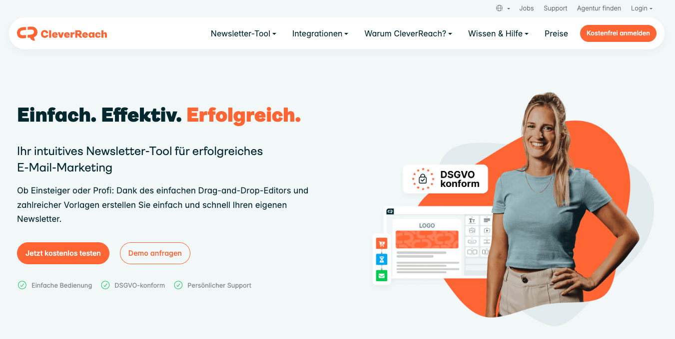 cleverreach homepage