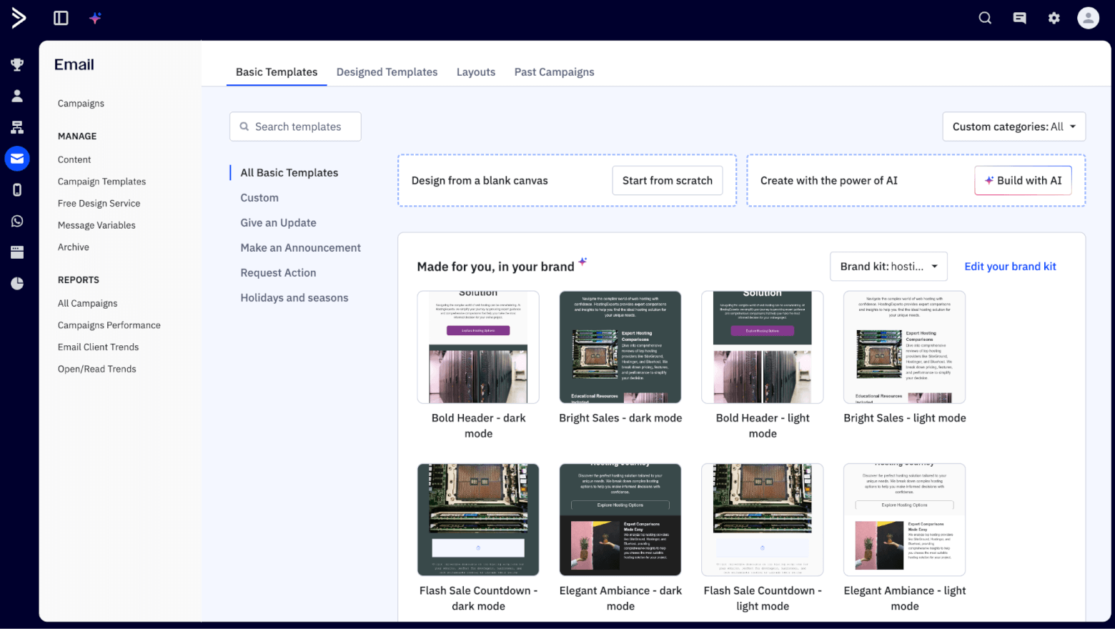 activecampaign email templates