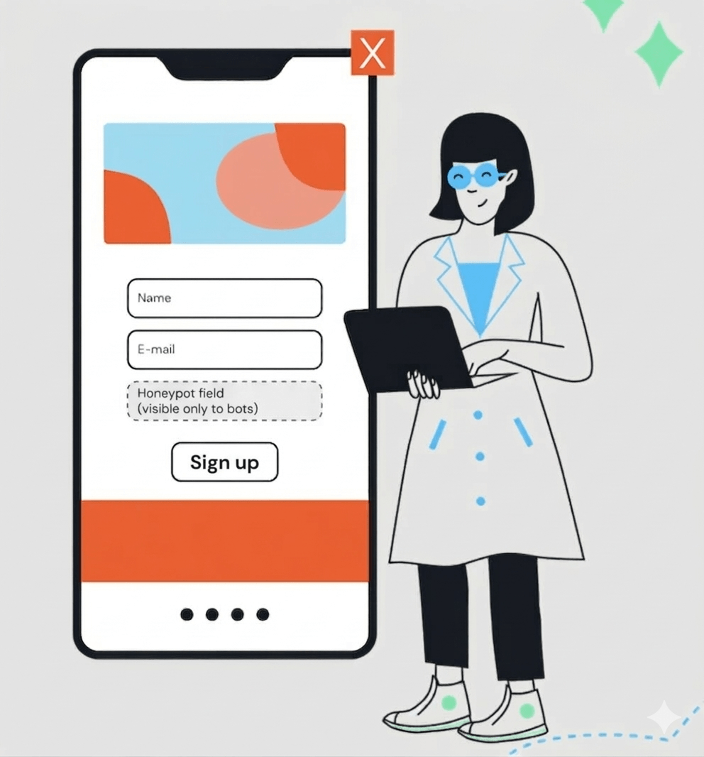 honeypot field in form