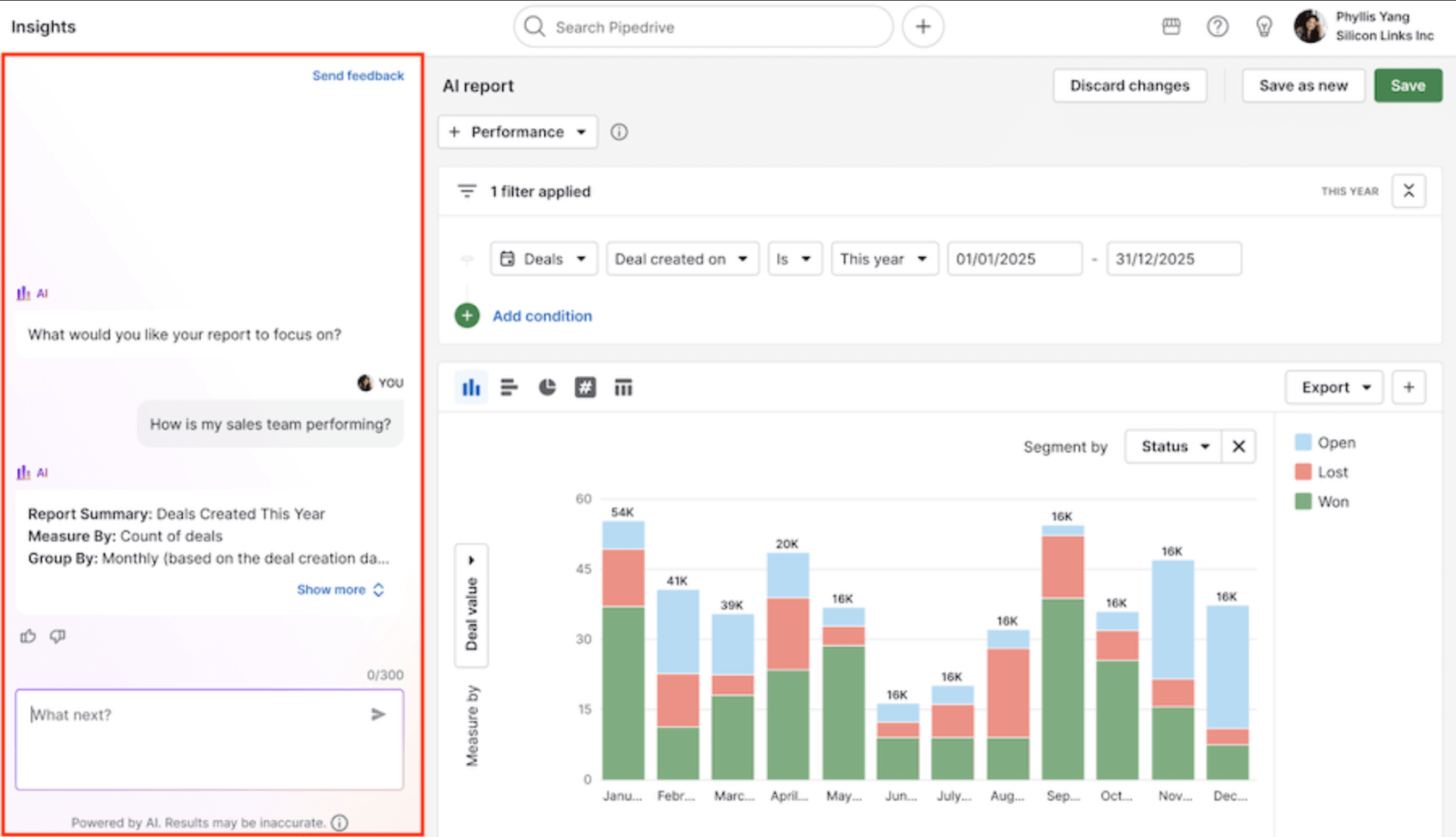 pipedrive ai reports