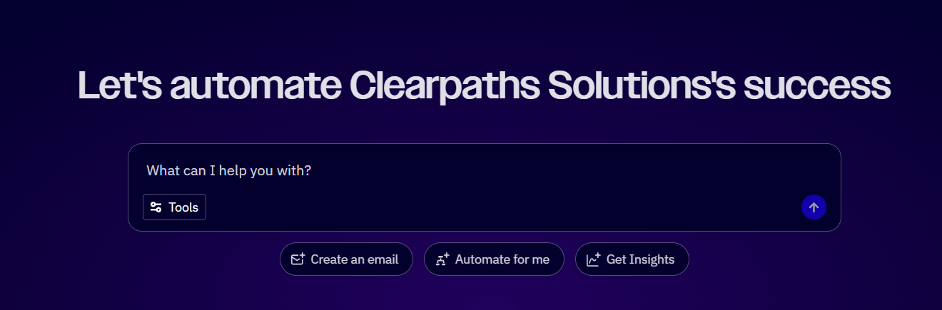 ActiveCampaign's Active Intelligence chat window