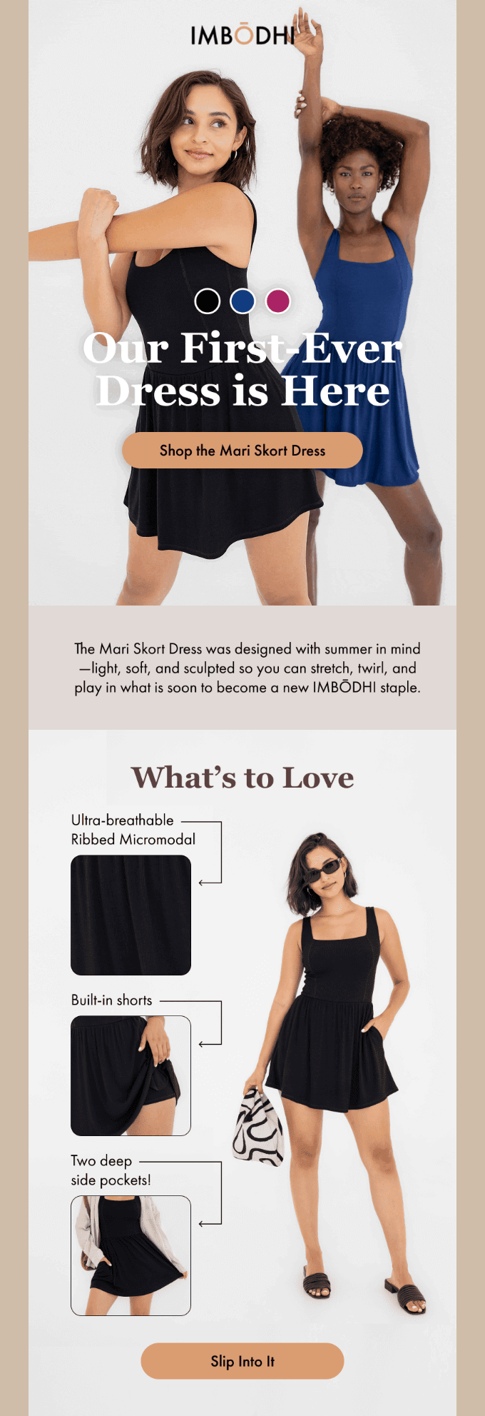 Imbodhi product launch email example