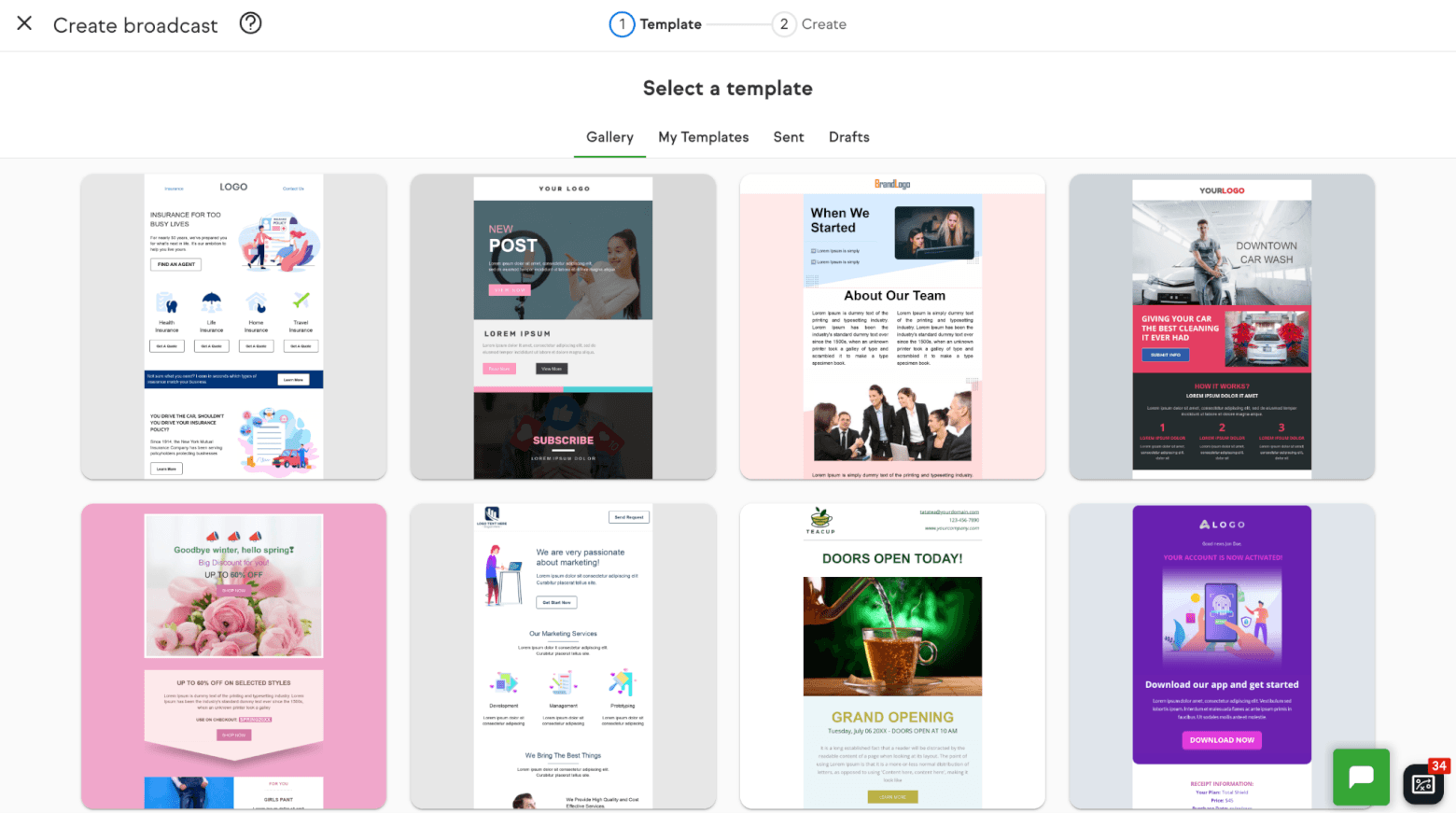 keap email templates