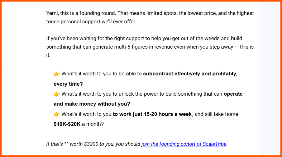 Michal Eiski's product launch offer