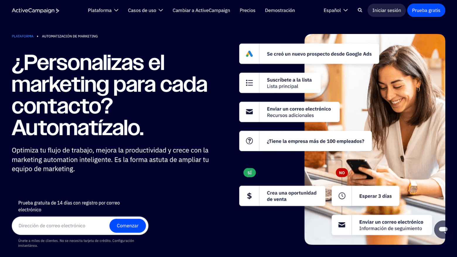 Personalización ActiveCampaign