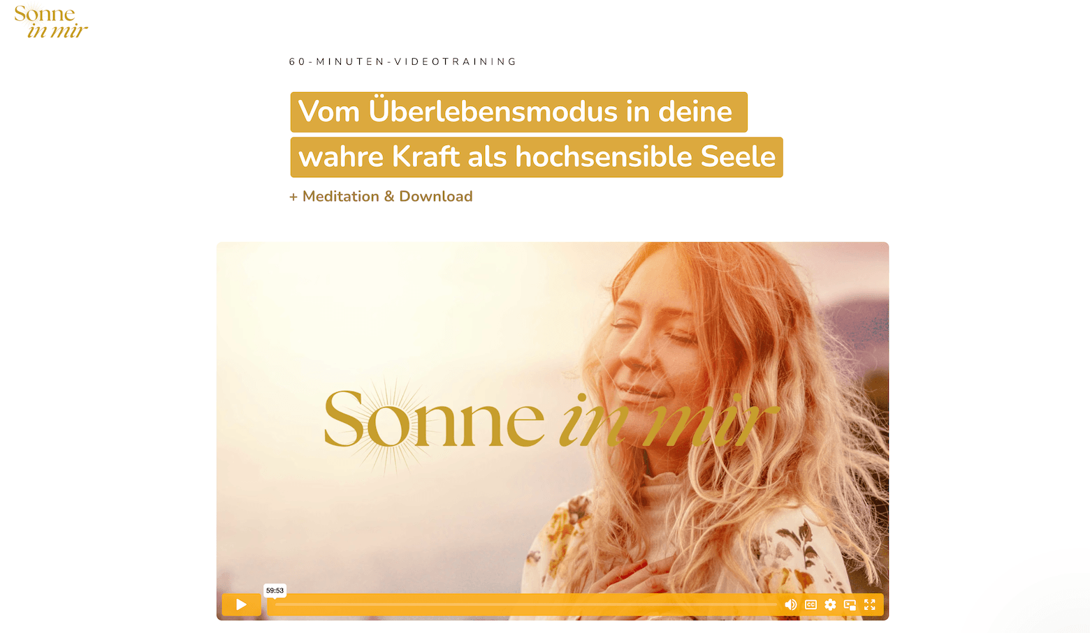 jessica stellwags videotraining für hochsensible lead magnet