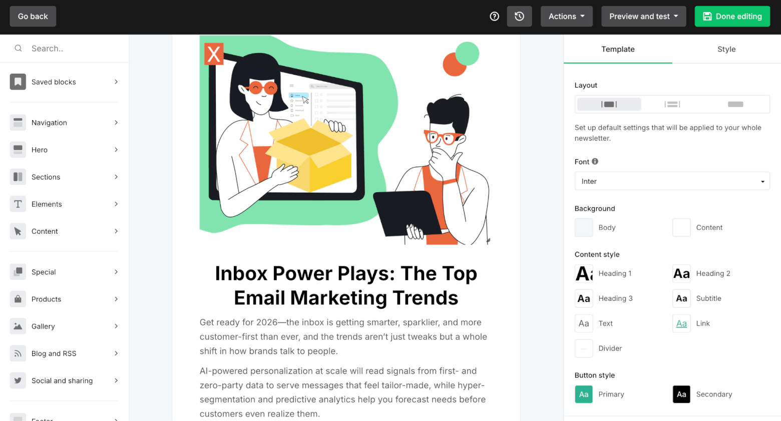 mailerlite ai writer