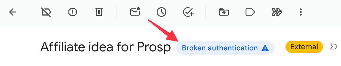 broken authentication