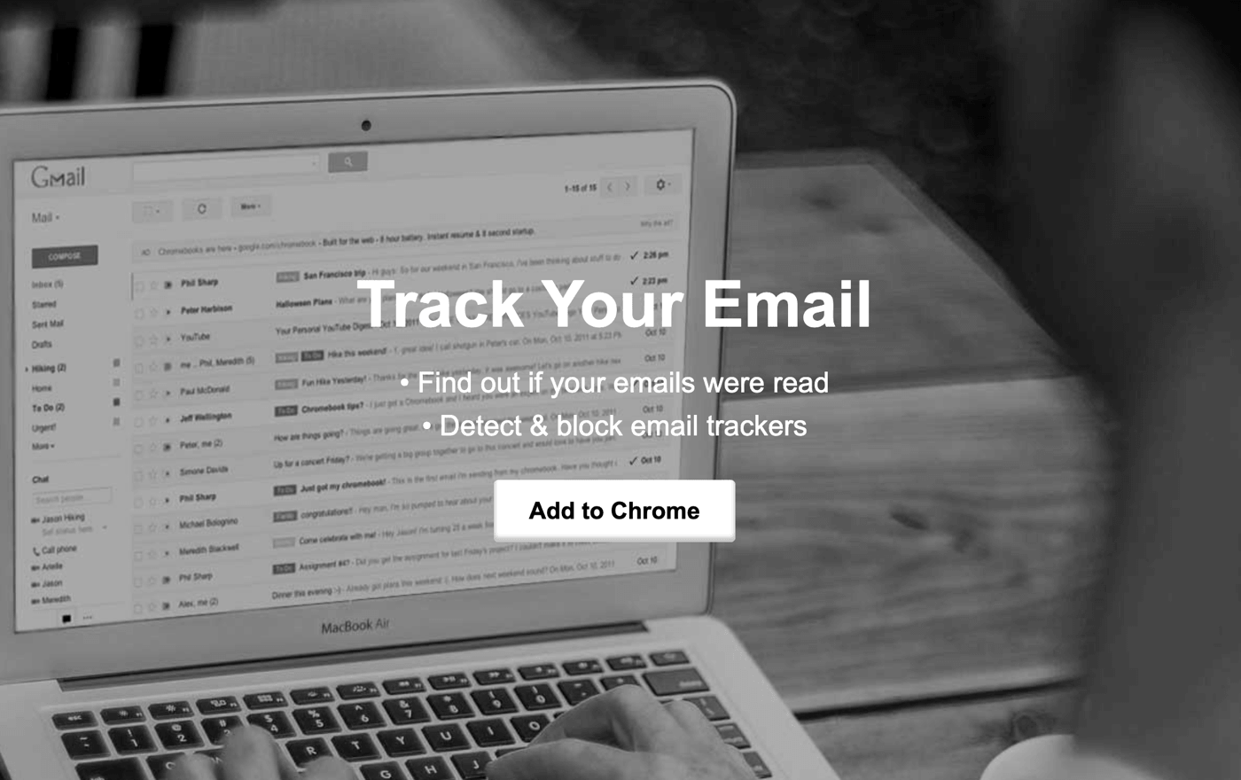 Email Tracker and Pixelblocker Detector extension