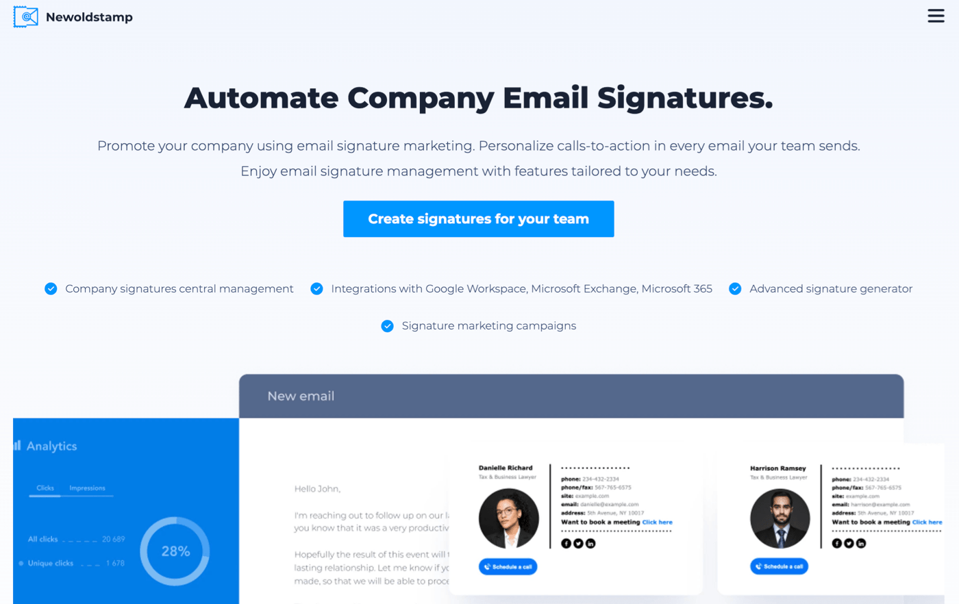 Newoldstamp homepage
