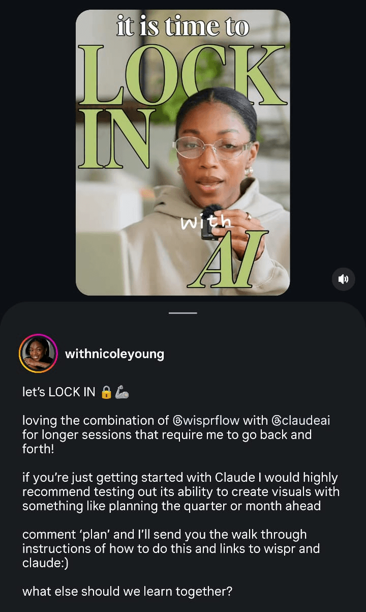 @withnicoleyoung Instagram Reel