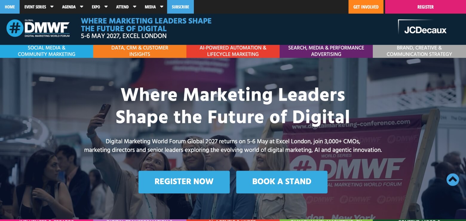 DMWF Global homepage